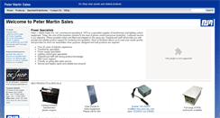 Desktop Screenshot of pjmsales.com.au